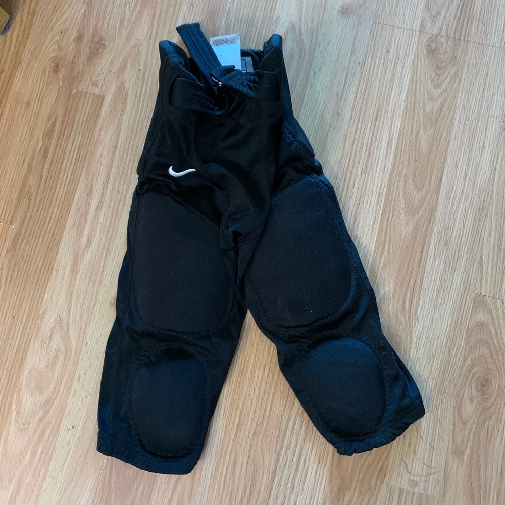 Nike Black Padded Sports Pants youth football small black